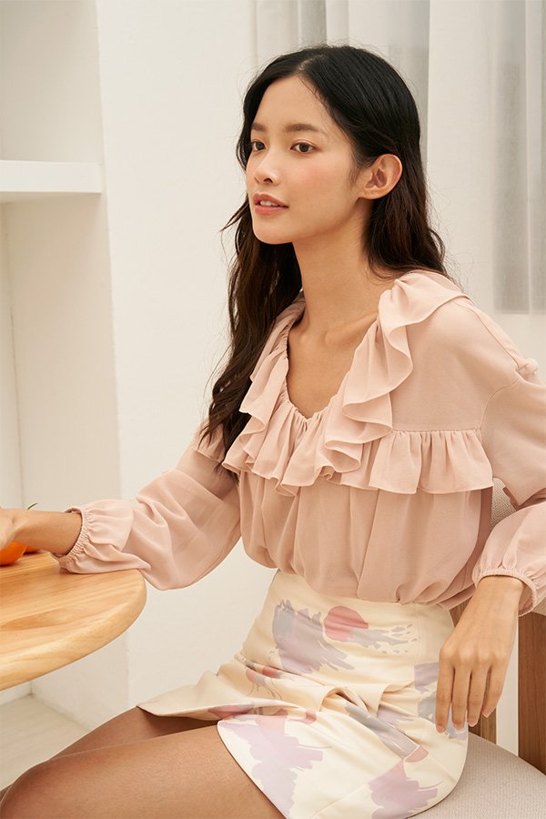 Lucinda Ruffle Blouse