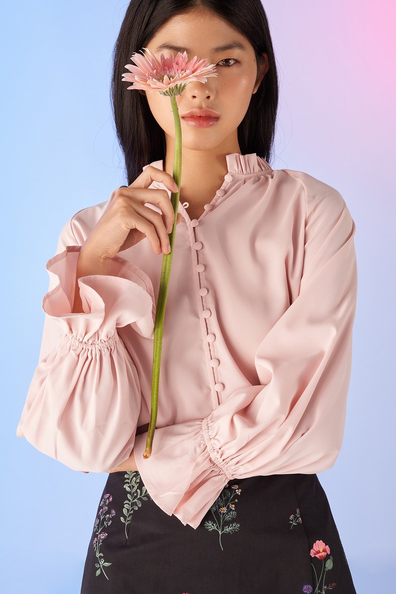 Jennie Button Blouse