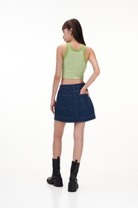 Paul Crop Racerback Tank Top