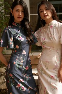 Xin Qipao in Blossoms Reverie