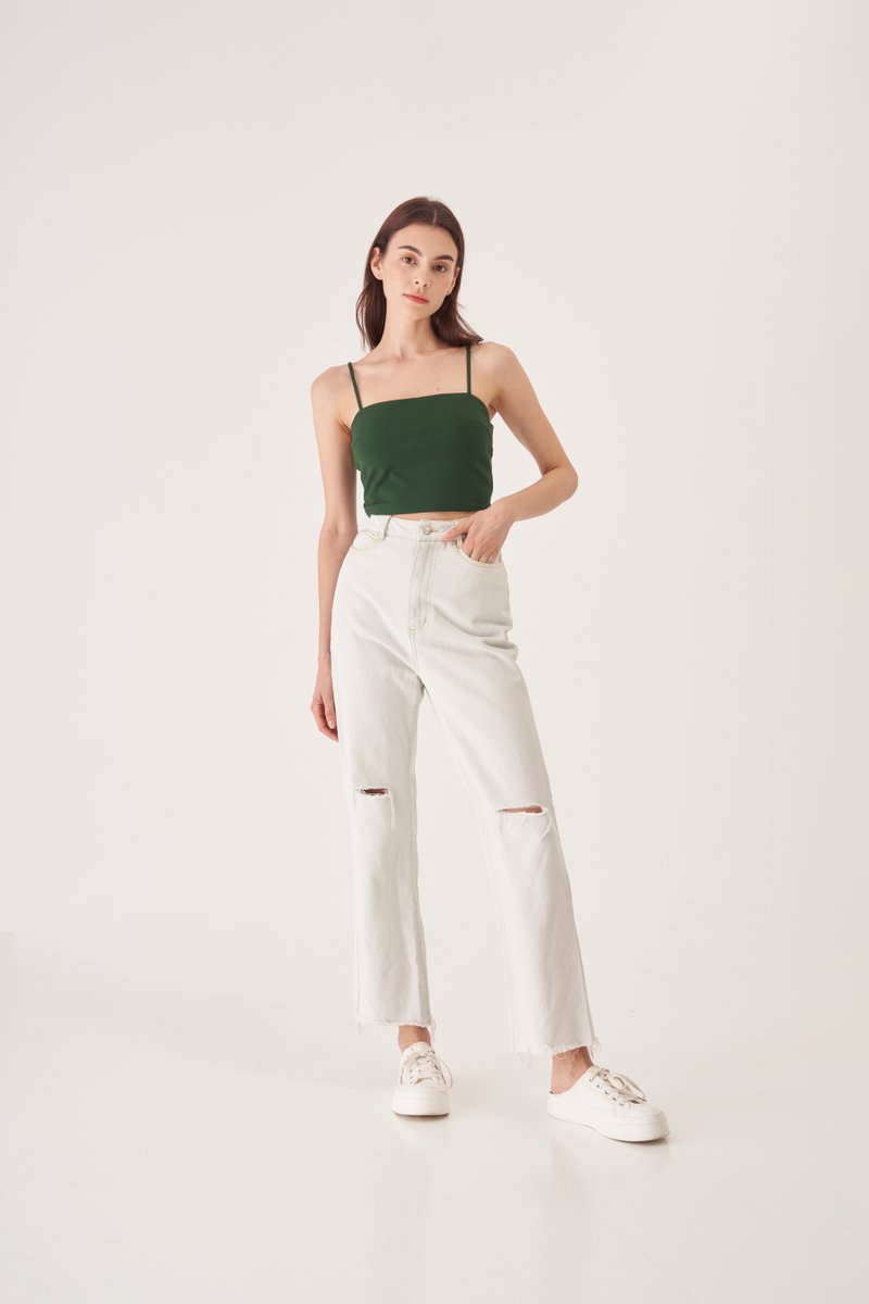 Merlin Padded Crop Top