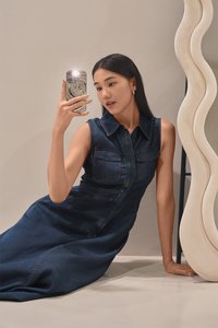 Gilda Zipped Denim Dress