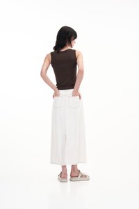 Karla Padded Top in Truffle