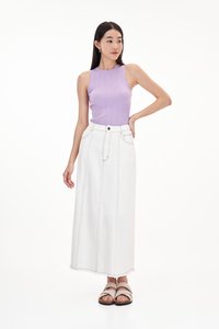 Anson Knit Top in Lavender