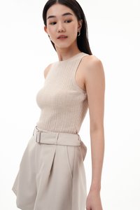 Anson Knit Top in Oat