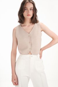 Brooke Knitted Vest Top