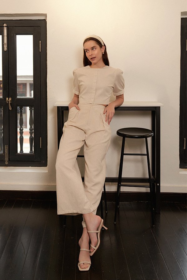 *Restock* Clifford Wide Leg Linen Pants