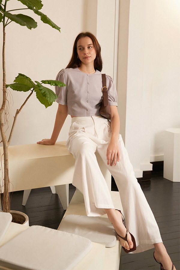 *Restock* Clifford Wide Leg Linen Pants