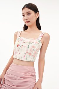 Ella Top in Blossoms Reverie