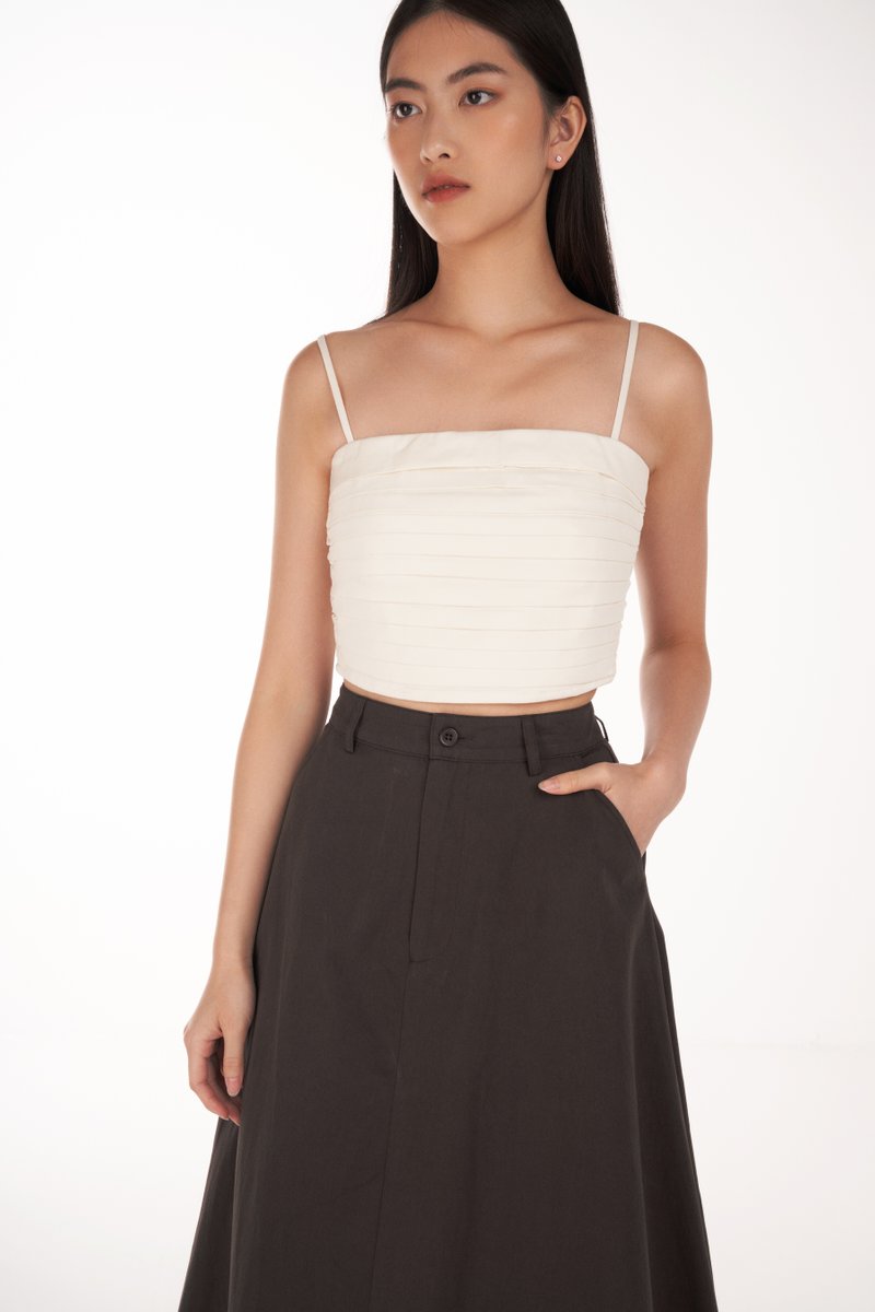 Ellen Pleated Top