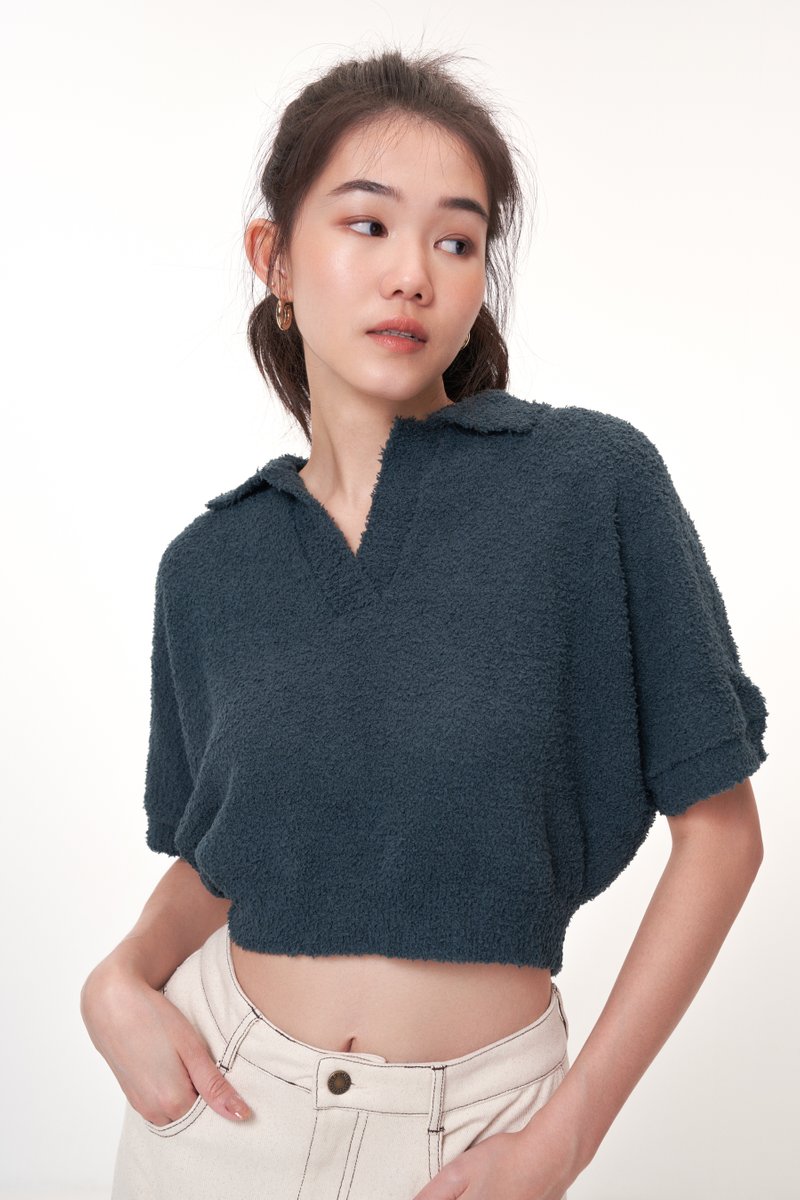 Flurry Textured Knit Top