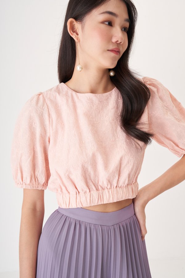 Kallyn Eyelet Top