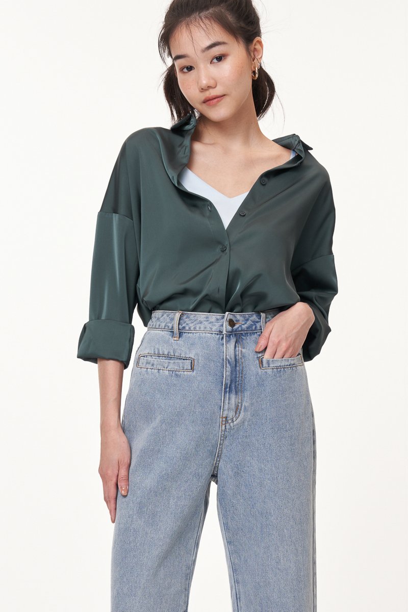 Lenne Satin Shirt