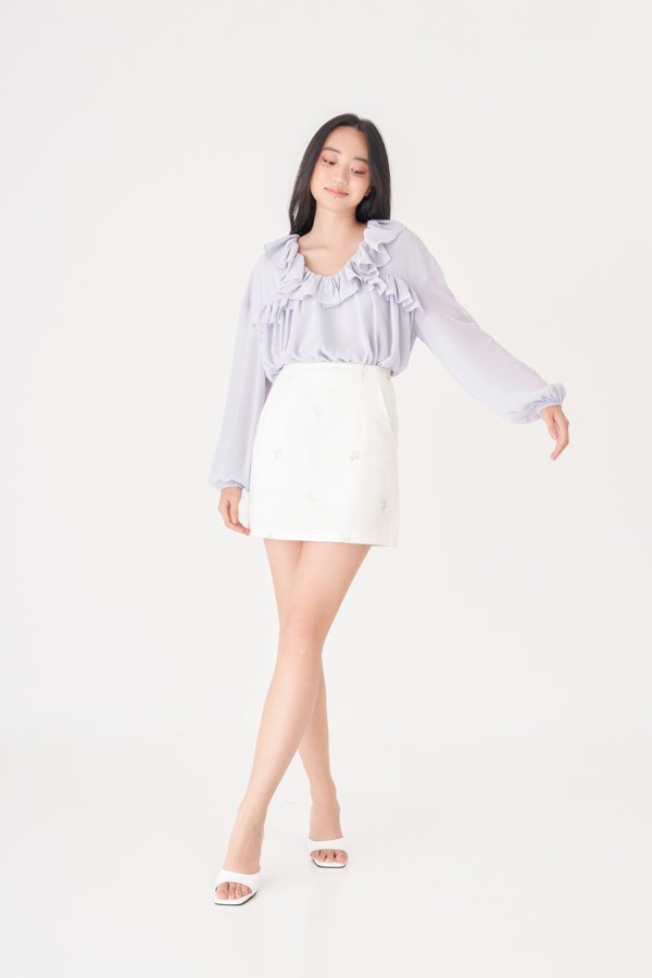 Lucinda Ruffle Blouse