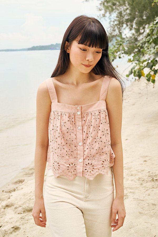 Odile Crochet Top