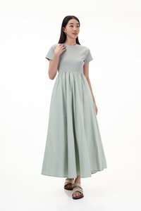 Paula Dress in Sage