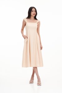 Shalyn Dress in Cream